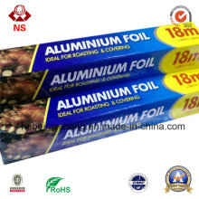 Papel de aluminio de alta calidad del hogar de 6.5 mic